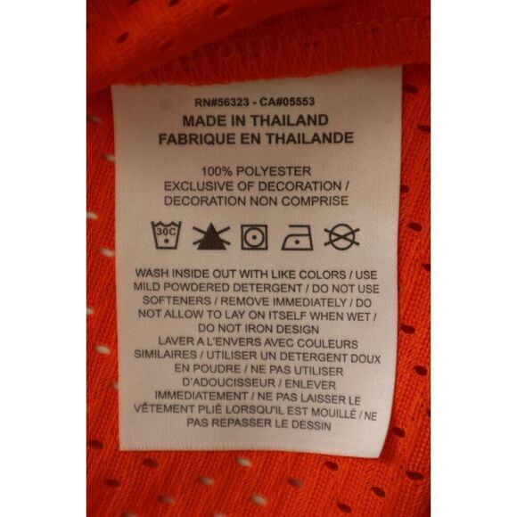 Nike Air Jordan HJ6368-820 Women's Sz S Orange Heritage Jumpman Jersey Dress - Picture 6 of 14
